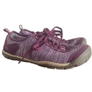 Keen Purple Contour Arch Lace Up Sneakers Shoes, Women’s 9.5, 1018997