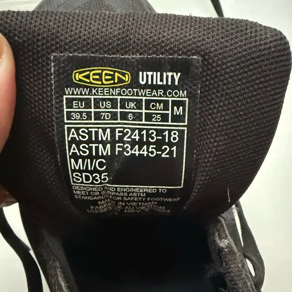 Keen Unisex Aluminum Toe Work Shoes