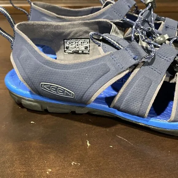 Keen Unisex Newport H2 Blue Water Sandal Shoes Size 9.5M 11W