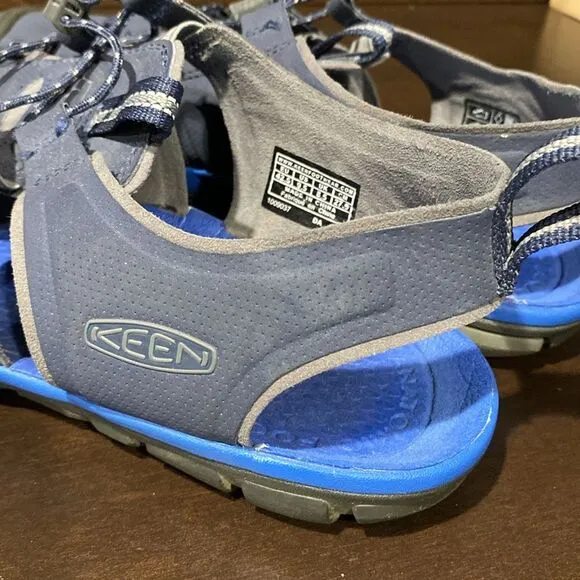 Keen Unisex Newport H2 Blue Water Sandal Shoes Size 9.5M 11W