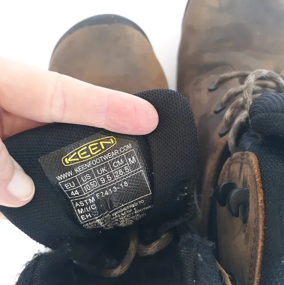 Keen Utility Composite Toe Boots size 10.5