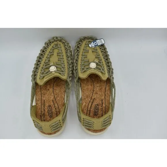 Keen Womens Size 11 Uneek II Harvest Khaki Olive Sandals Shoes