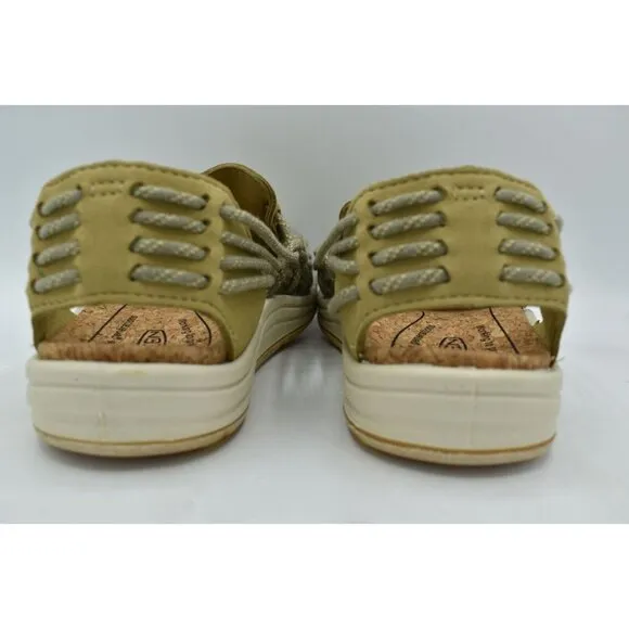 Keen Womens Size 11 Uneek II Harvest Khaki Olive Sandals Shoes