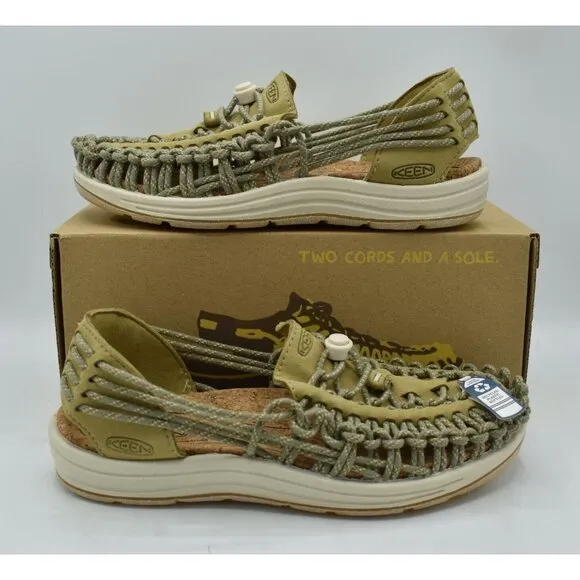 Keen Womens Size 11 Uneek II Harvest Khaki Olive Sandals Shoes