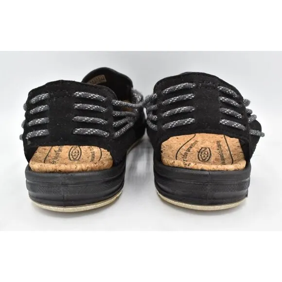Keen Womens Size 9.5 Uneek II Harvest Black Sandals Shoes