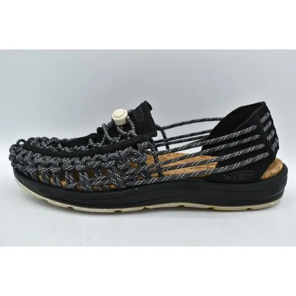 Keen Womens Size 9.5 Uneek II Harvest Black Sandals Shoes