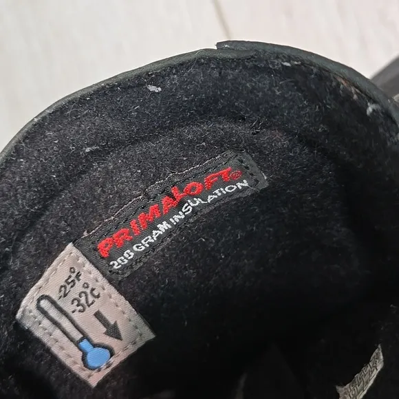 Keen Womens Vail Primaloft 200 gr insolation outsole Leather Boots shoes sz 6.5