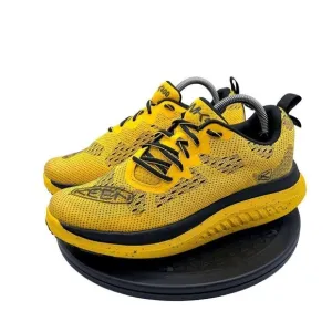 Keen Women's WK400 Walking Shoe Size 9.5 Yellow / Black 1027484