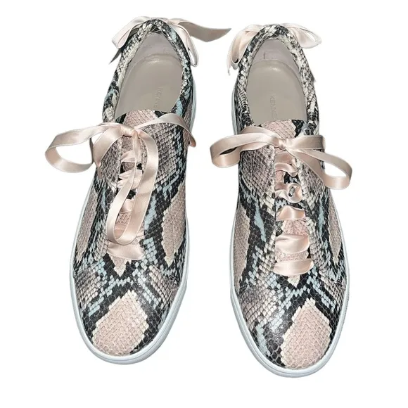 Kennel &amp; Schmenger Rose Snake Platform Sneaker