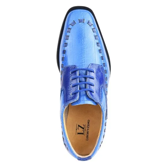 Kevin Leather Oxford Style Lace Up Dress Shoes
