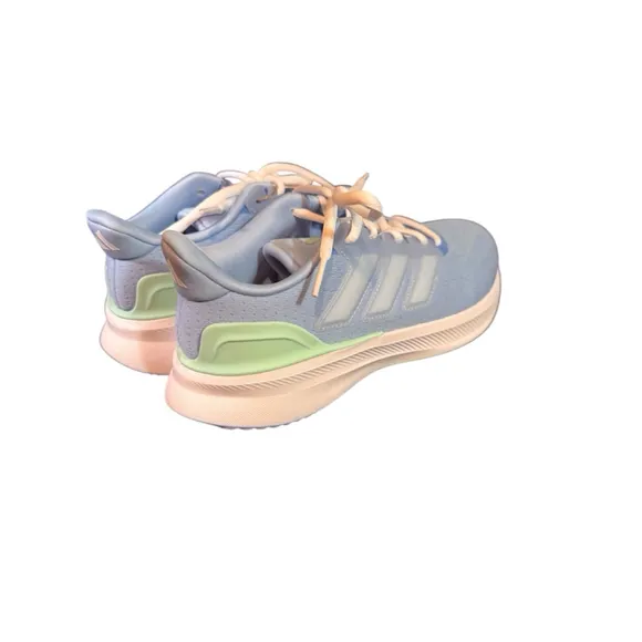 Kids Adidas UltraRun 5 J Running Shoes, Size 6, Light Blue