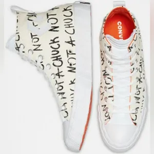 Kids Converse all stars glitter drip high top sneakers shoes 6