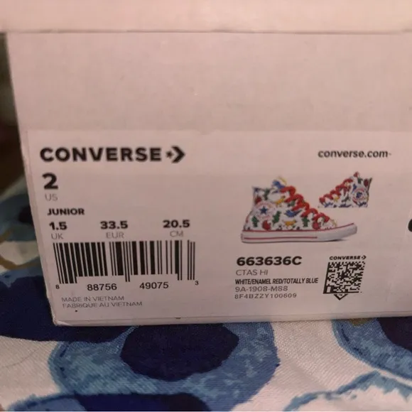 Kids CONVERSE DINOVERSE High Top Sneaker