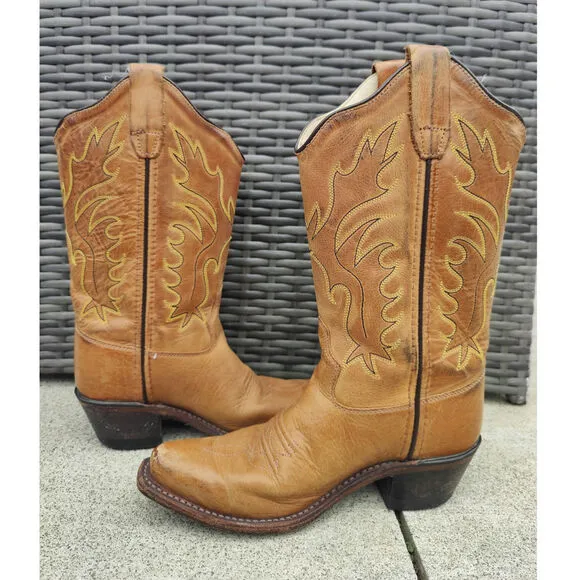 Kids Cowboy boots old West sz 10