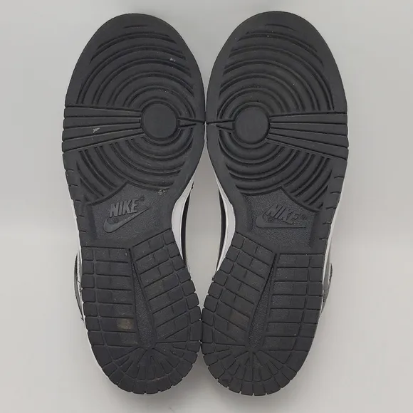 Kids Nike Dunk Venom Anthracite High Top Sneakers Black White DH9751-001 Size 4Y