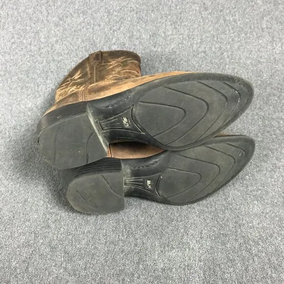 Kids/Youth Size 4 ARIAT 4LR 10001825 Brown Leather Upper Western Cowboy Boots