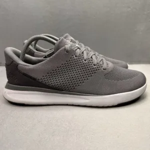 Kizik Lima Mens Size 10 (D) Shoes Gray Mesh Hands Free Slip On Comfort Sneakers