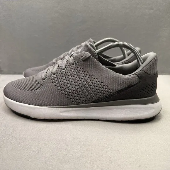Kizik Lima Mens Size 10 (D) Shoes Gray Mesh Hands Free Slip On Comfort Sneakers