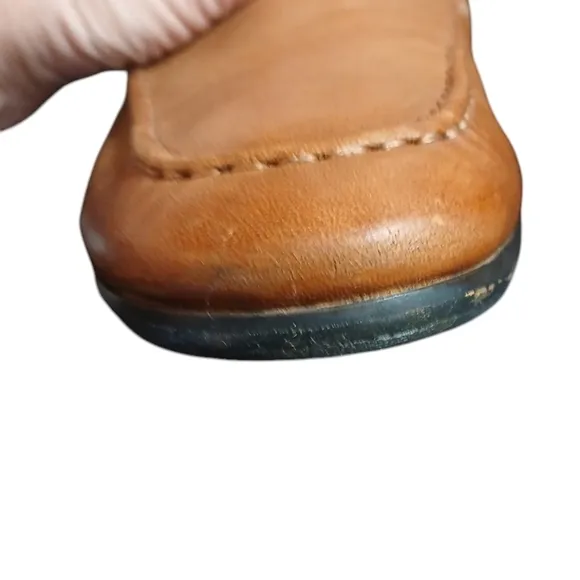 Kurt Geiger Loafers Men's Tan Tassled Slip-On Shoes size 10