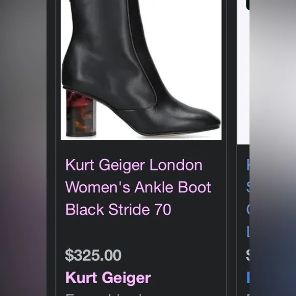 Kurt Geigner boots. 9.5