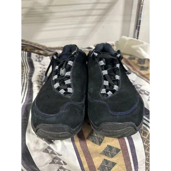KURU Women's Chicane Black Suede Hiking Shoes Size 9.5 Trail Outdoor