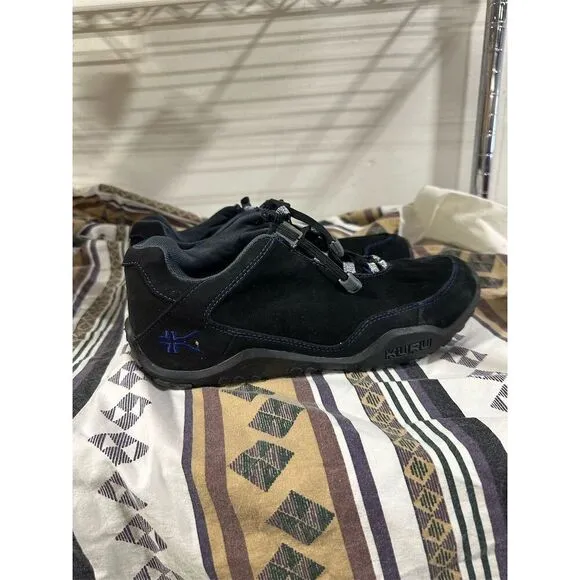 KURU Women's Chicane Black Suede Hiking Shoes Size 9.5 Trail Outdoor