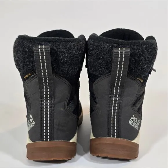 L Jack Wolfskin Boys Polar Bear Texapore High Hiking Shoes Boot Size 11 Winter