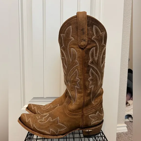 Lane Boots women’s Saratoga snip toe boot size 8.5