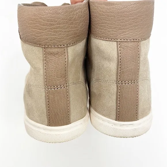 Lanvin Suede High Top Sneakers
