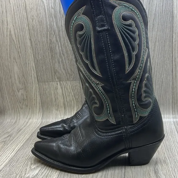 Laredo Black Cowgirl Boots