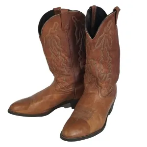 Laredo Boots Men's 11 D Jacksonville Collection Walnut 68372 Western Cowboy USA
