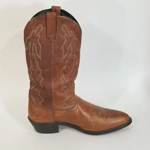 Laredo Boots Men's 11 D Jacksonville Collection Walnut 68372 Western Cowboy USA