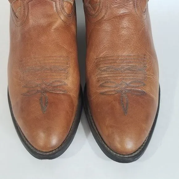 Laredo Boots Men's 11 D Jacksonville Collection Walnut 68372 Western Cowboy USA