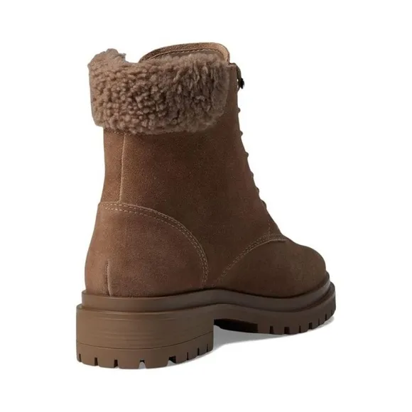 LAUREN RALPH LAUREN CARLEE TRUFFLE LACE UP BOOTS