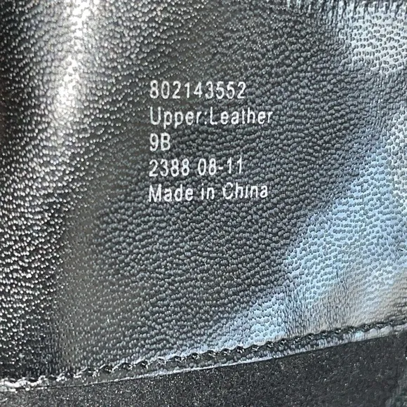 Lauren Ralph Lauren Jayde kidskin leather tall heeled boots. Size 9B GUC