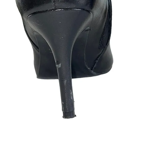 Lauren Ralph Lauren Jayde kidskin leather tall heeled boots. Size 9B GUC