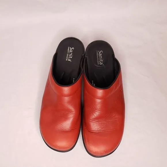Leather Clogs Slip-On Shoes Liquicell EU 40 US 9.5