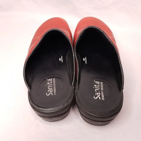 Leather Clogs Slip-On Shoes Liquicell EU 40 US 9.5