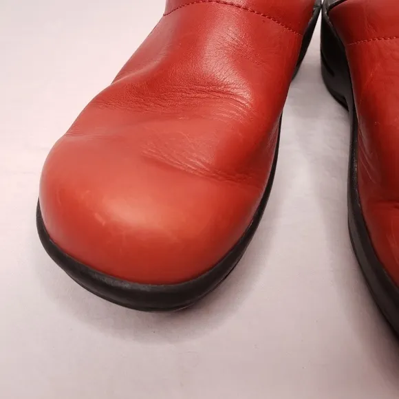 Leather Clogs Slip-On Shoes Liquicell EU 40 US 9.5