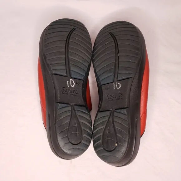 Leather Clogs Slip-On Shoes Liquicell EU 40 US 9.5
