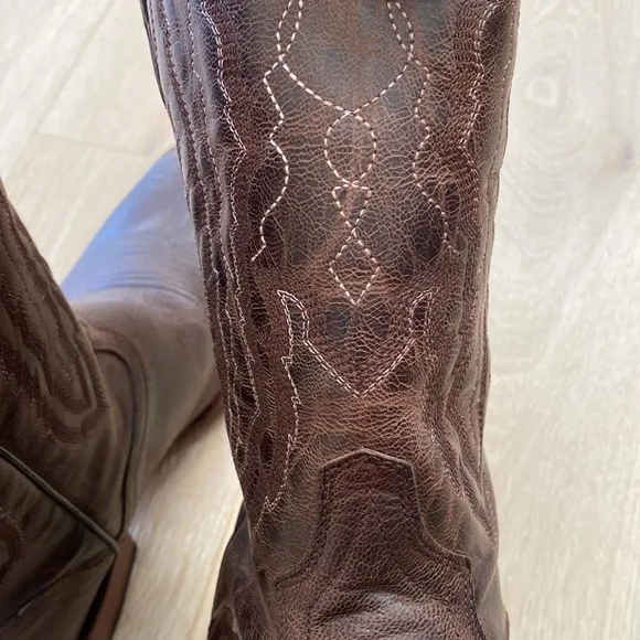 Leather Cowboy Boots