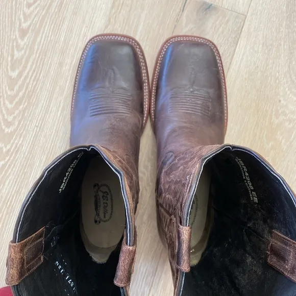 Leather Cowboy Boots