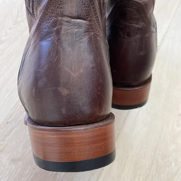 Leather Cowboy Boots