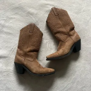 Leather Cowgirl boots