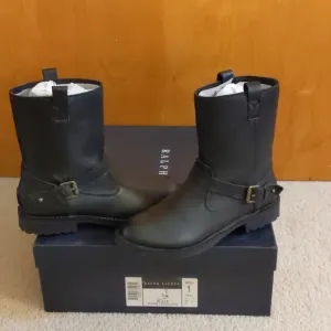 Leather Ralph Lauren Boots