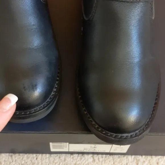 Leather Ralph Lauren Boots