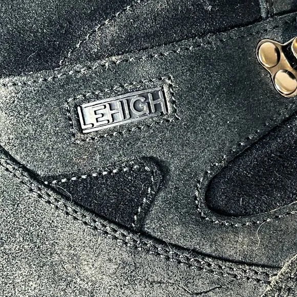 Lehigh Suede Steel Toe Safety Work Boots Men 13