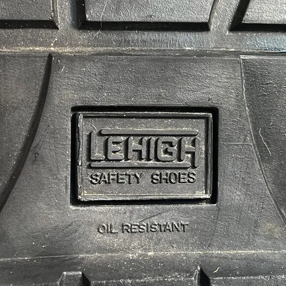 Lehigh Suede Steel Toe Safety Work Boots Men 13