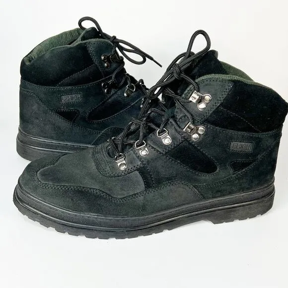 Lehigh Suede Steel Toe Safety Work Boots Men 13