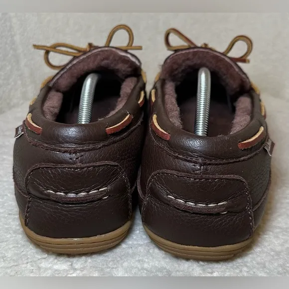 L.L. Bean Men’s wicked good slippers moccasins loafers house shoes warm thick 12